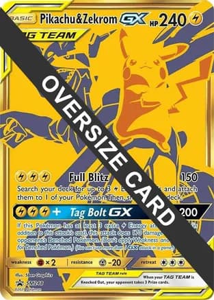 Pikachu & Zekrom GX - SM248 — Jumbo Cards