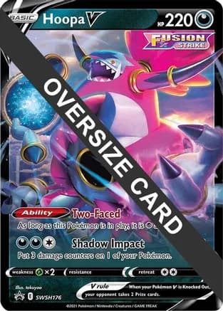 Hoopa V - SWSH176 — Jumbo Cards