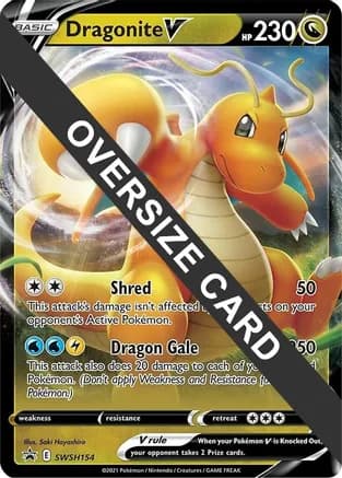 Dragonite V - SWSH154 — Jumbo Cards