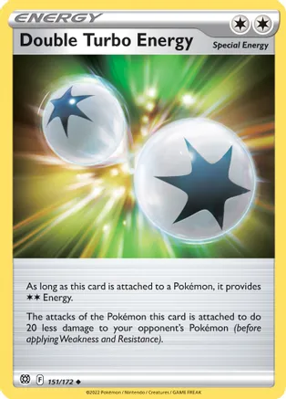 Double Turbo Energy — SWSH09: Brilliant Stars
