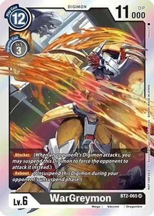WarGreymon - BT2-065 (Classic Collection) — Release Special Booster 1.0