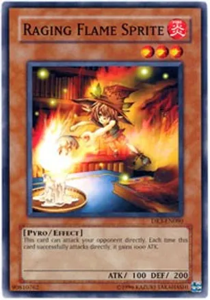 Raging Flame Sprite — Dark Revelation Volume 3