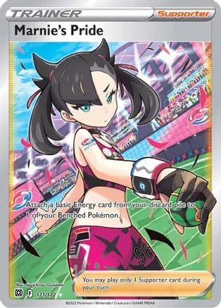 Marnie's Pride (Full Art) — SWSH09: Brilliant Stars