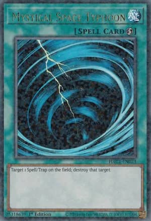 Mystical Space Typhoon (Duel Terminal) — Hidden Arsenal: Chapter 1