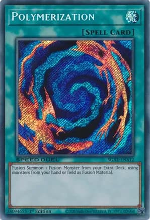 Polymerization (A) (Secret Rare) — Speed Duel GX: Duel Academy Box