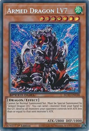 Armed Dragon LV7 (Secret Rare) — Speed Duel GX: Duel Academy Box
