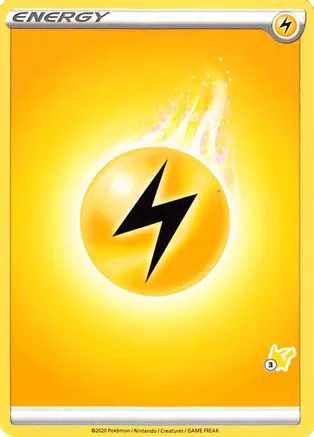 Lightning Energy (#3 Pikachu Stamped) — Battle Academy 2022