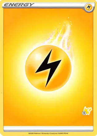 Lightning Energy (#9 Pikachu Stamped) — Battle Academy 2022