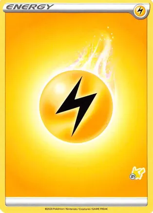 Lightning Energy (#21 Pikachu Stamped) — Battle Academy 2022