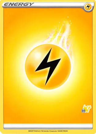 Lightning Energy (#22 Pikachu Stamped) — Battle Academy 2022