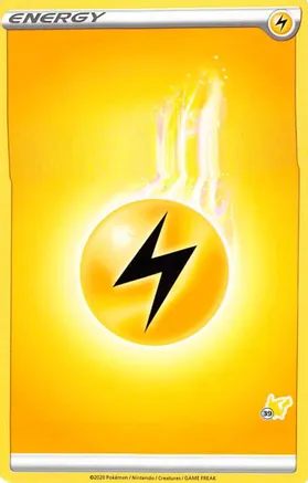 Lightning Energy (#39 Pikachu Stamped) — Battle Academy 2022