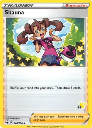 Shauna - 240/264 (#24 Pikachu Stamped) — Battle Academy 2022