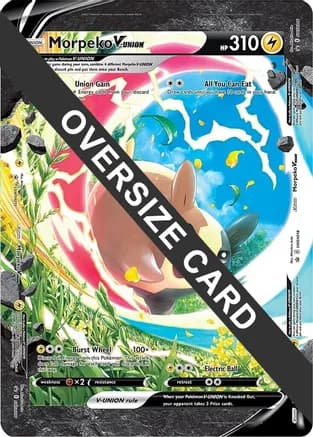 Morpeko V-UNION (SWSH215-218) — Jumbo Cards