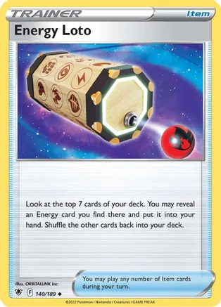 Energy Loto — SWSH10: Astral Radiance