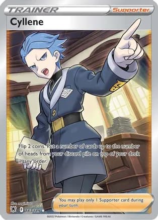 Cyllene (Full Art) — SWSH10: Astral Radiance