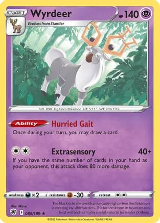 Wyrdeer - 069/189 — Deck Exclusives