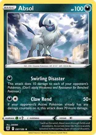 Absol - 097/189 — Deck Exclusives