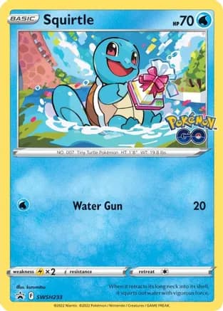Squirtle - SWSH233 — SWSH: Sword & Shield Promo Cards