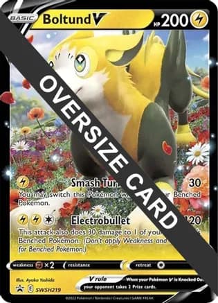 Boltund V - SWSH219 — Jumbo Cards