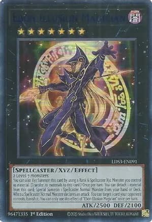 Ebon Illusion Magician (Blue) — Legendary Duelists: Season 3