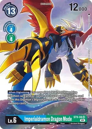 Imperialdramon Dragon Mode (Box Topper) — Digital Hazard