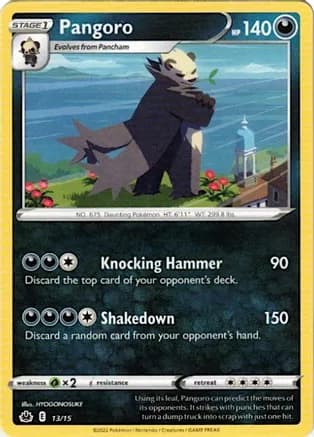 Pangoro - 13/15 — McDonald's Promos 2022