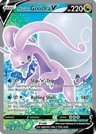 Hisuian Goodra V (Full Art) — SWSH11: Lost Origin