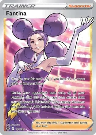 Fantina (Full Art) — SWSH11: Lost Origin