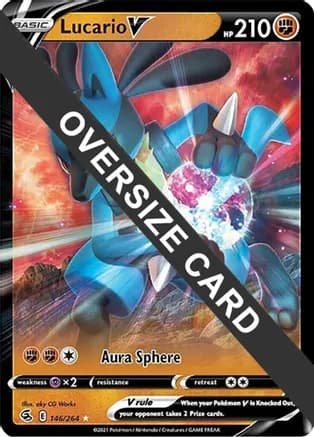 Lucario V - 146/264 — Jumbo Cards