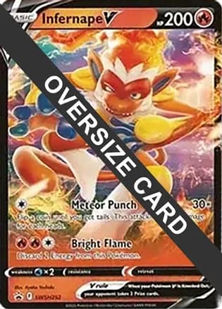 Infernape V - SWSH252 — Jumbo Cards