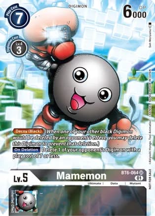 Mamemon (25th Special Memorial Pack) — Double Diamond