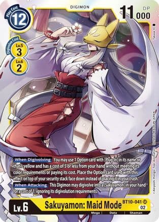 Sakuyamon: Maid Mode — Xros Encounter