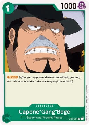 Capone"Gang"Bege — Starter Deck 2: Worst Generation