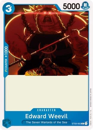 Edward Weevil — Starter Deck 3: The Seven Warlords of The Sea