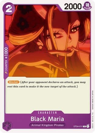Black Maria — Starter Deck 4: Animal Kingdom Pirates