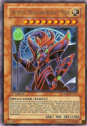 Arcanite Magician/Assault Mode — Crimson Crisis