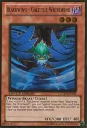 Blackwing - Gale the Whirlwind — Gold Series 3