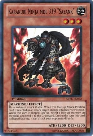Karakuri Ninja mdl 339 "Sazank" — Starstrike Blast