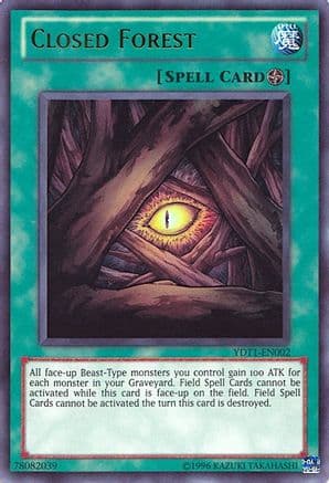 Closed Forest (5D's Duel Transer) — Yu-Gi-Oh! Video Game Promotional Cards