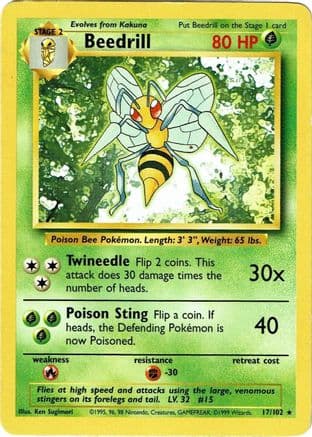 Beedrill — Base Set