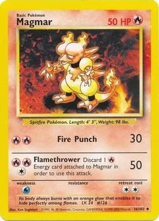Magmar — Base Set