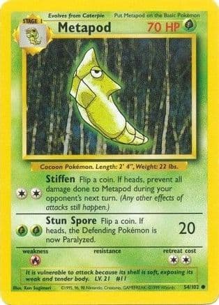 Metapod — Base Set