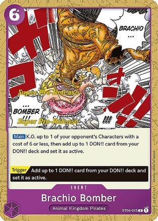 Brachio Bomber — Super Pre-Release Starter Deck 4: Animal Kingdom Pirates