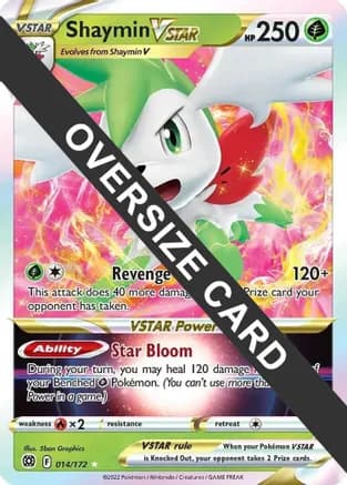 Shaymin VSTAR - 014/172 — Jumbo Cards