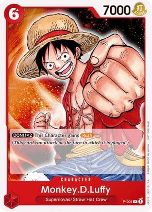 Monkey.D.Luffy (Promotion Pack 2022) — One Piece Promotion Cards