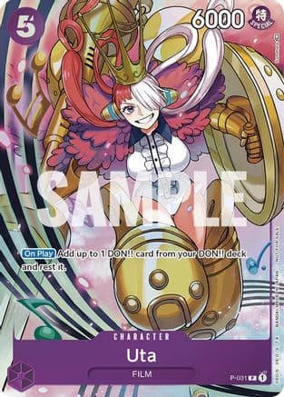 Uta (Event Pack Vol. 1) — One Piece Promotion Cards
