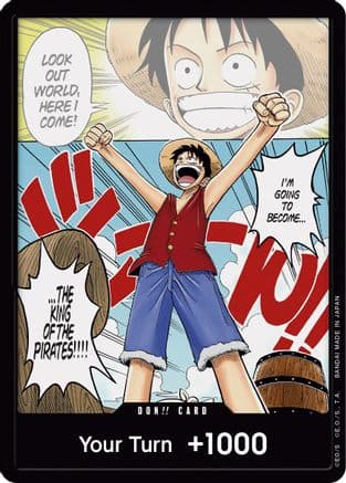 DON!! Card (Manga) (Alternate Art) — Romance Dawn