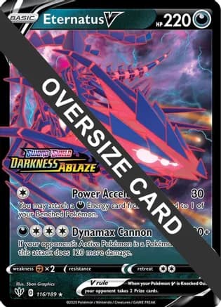 Eternatus V - 116/189 — Jumbo Cards
