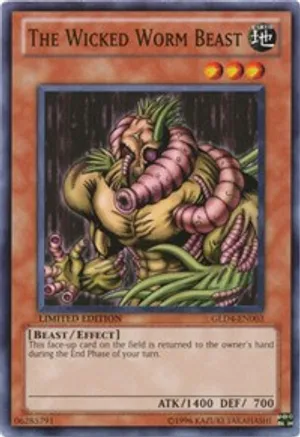 The Wicked Worm Beast — Gold Series 4: Pyramids Edition