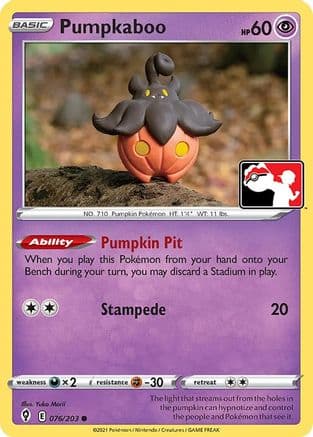 Pumpkaboo - 076/203 — Prize Pack Series Cards